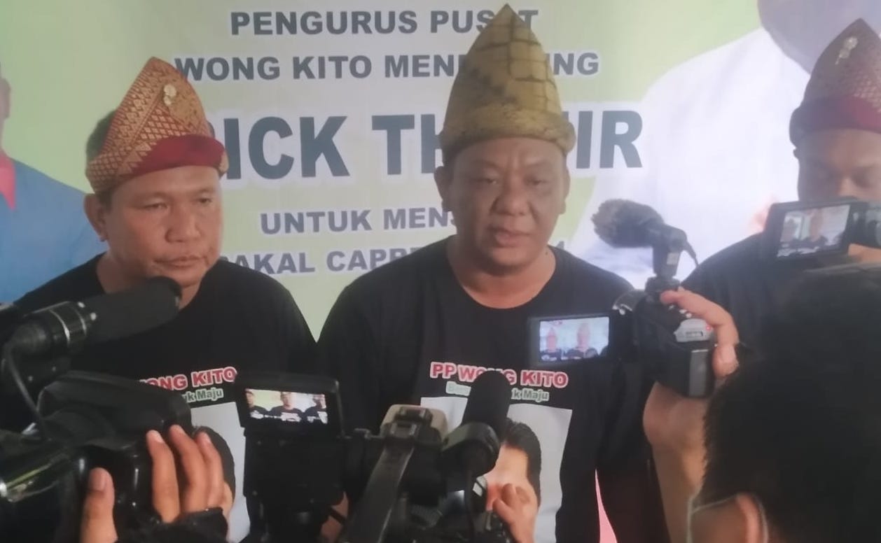 Ketua Umum PP Wong Kito, Bambang Purnomo
