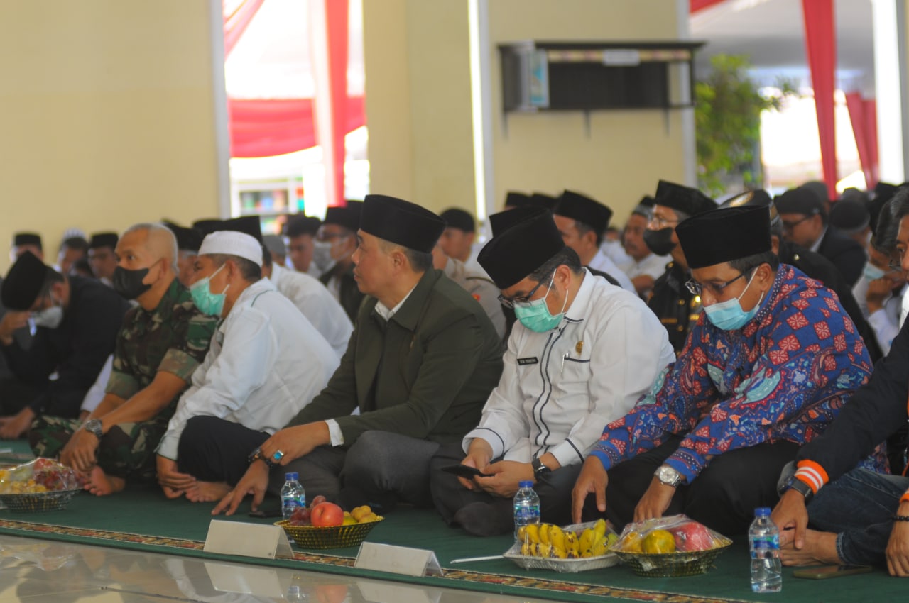 Ribuan jemaah mengikuti pengajian akbar yang digelar DPD LDII Kota Palembang