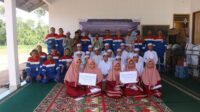 PHR Ramba Field memberikan bantuan dan santunan kepada anak yatim dan dhufa di Mangunjaya, Musi Banyuasin