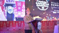 Kepala SKK Migas Dwi Soetjipto, saat membuka Forum Kapasitas Nasional III Tahun 2023 Wilayah Sumatera Bagian Selatan, di Palembang, Selasa (8/8)