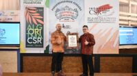 PHE Jambi Merang mendapat penghargaan sertifikat review Indonesia Besar pada kegiatan Penganugarahan perdana Indonesia Besar 2023